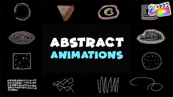 Abstract Scribble Animations - VideoHive 48068487