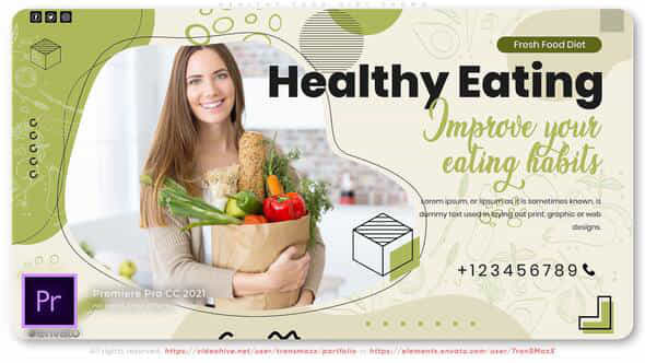 Healthy Food. Diet - VideoHive 38128682