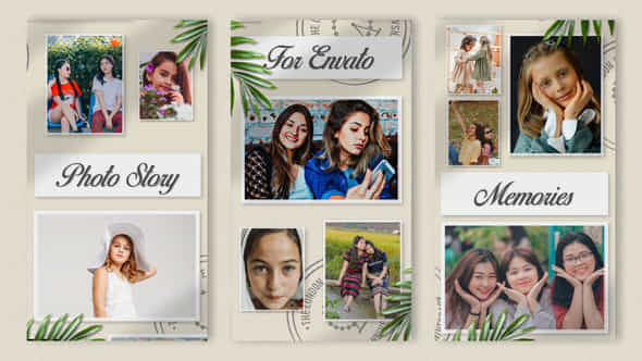 Photo Story Instagram Mogrt - VideoHive 56927122
