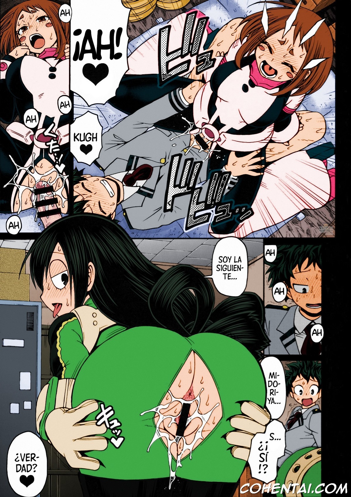 POPPIN’ GIRLS (Boku no Hero Academia) xxx comics manga porno doujin hentai español sexo 