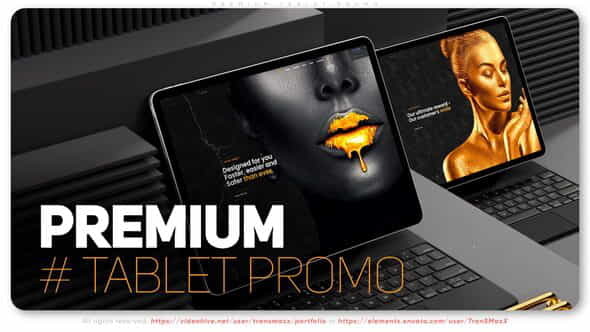 Premium Tablet Promo - VideoHive 39841335
