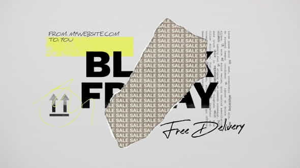 Black Friday Packaging Titles - VideoHive 34690822