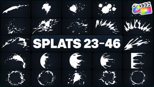 Splats Elements For Fcpx - VideoHive 48725115