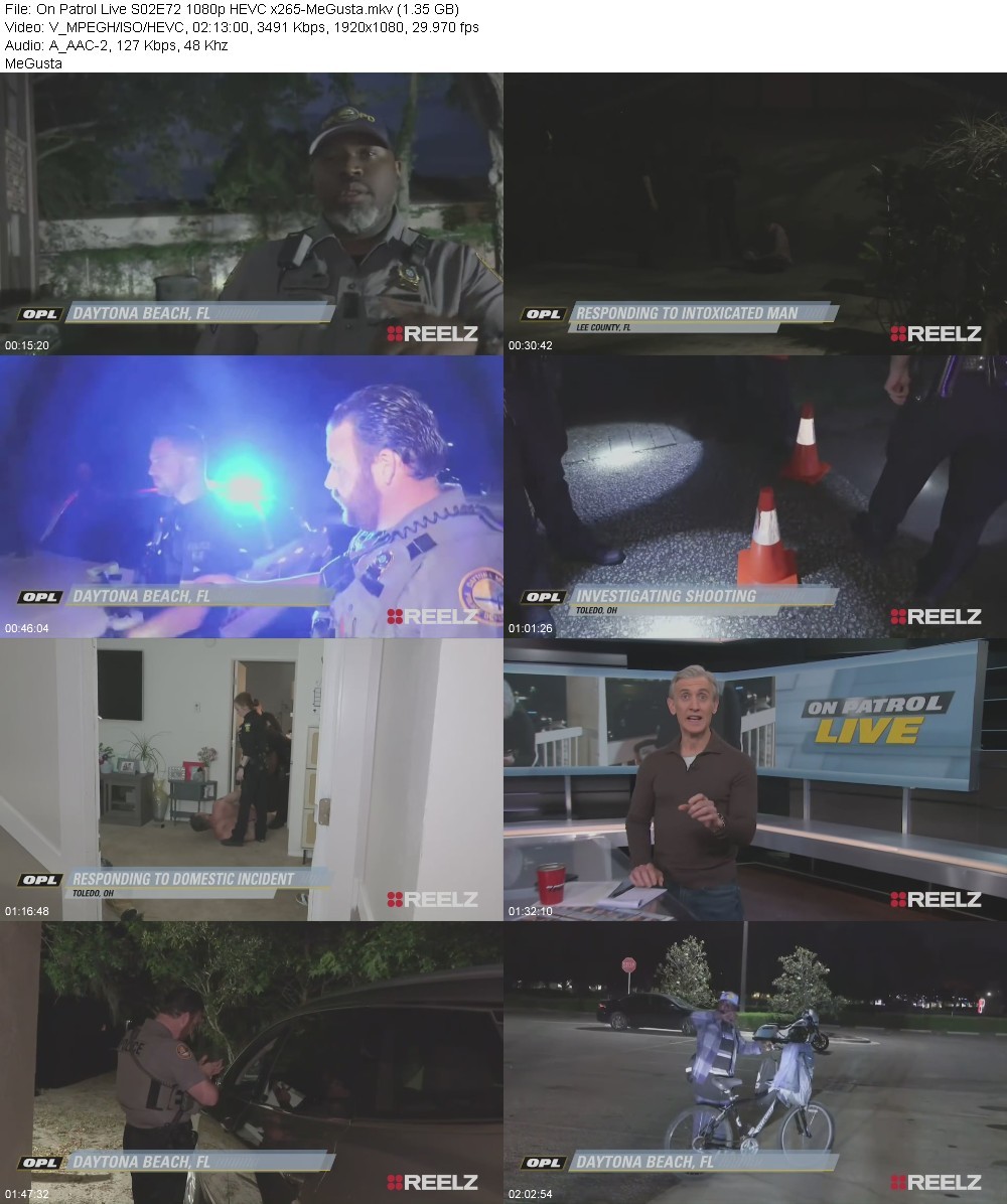 On Patrol Live S02E72 1080p HEVC x265-MeGusta