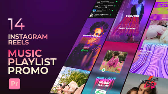 Music Playlist Promo - VideoHive 45469357