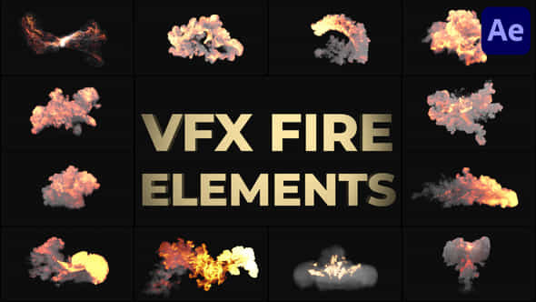 Vfx Fire Elements For After Effects - VideoHive 51457747