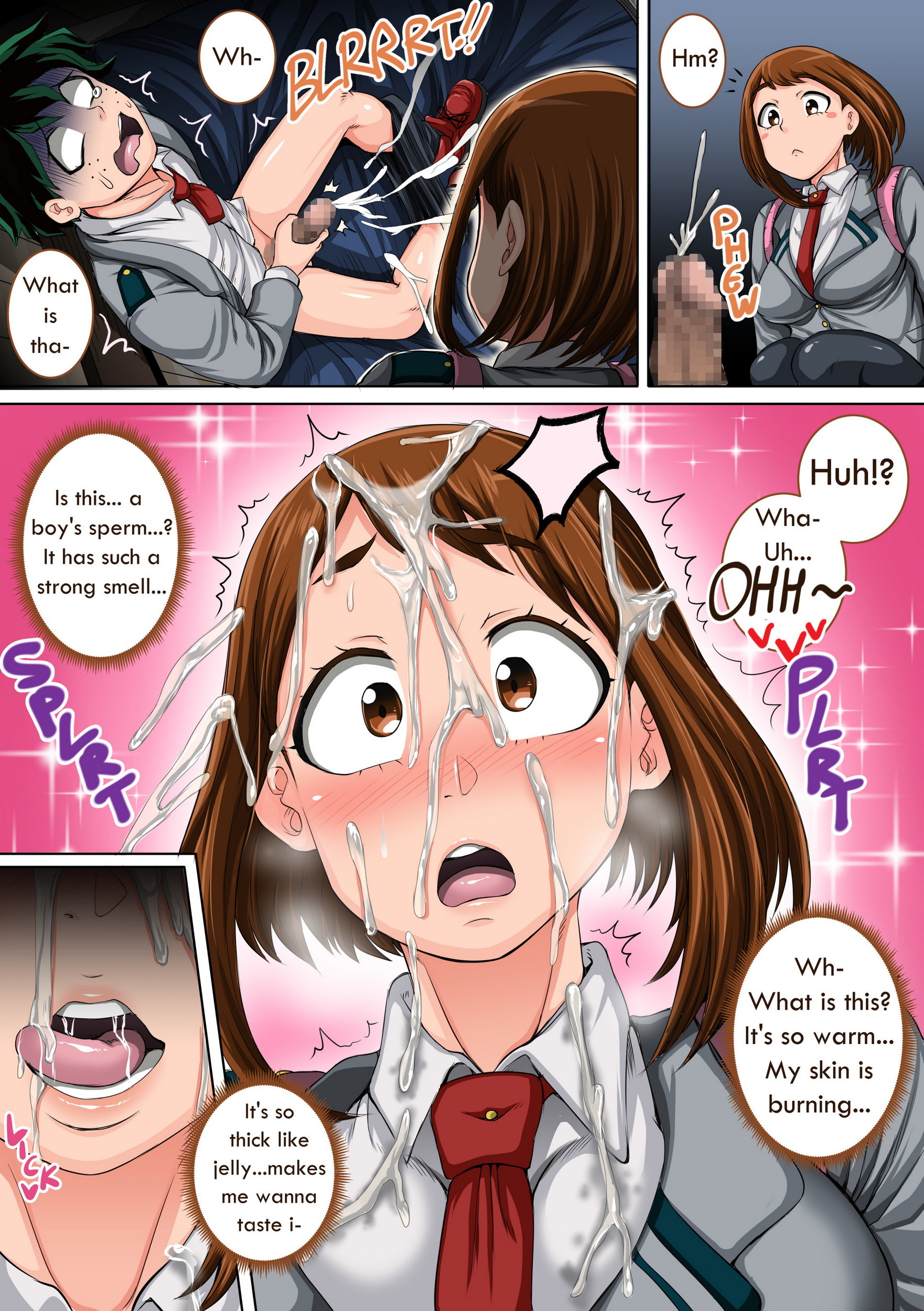 Uraraka Hentai Uncensored Ass Feet