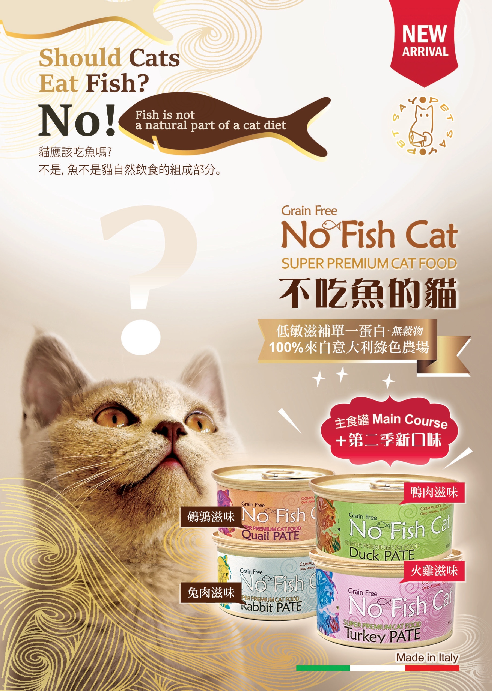 no fish cat 貓罐頭