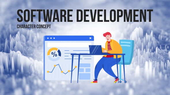 Software development - Flat Concept - VideoHive 28862975