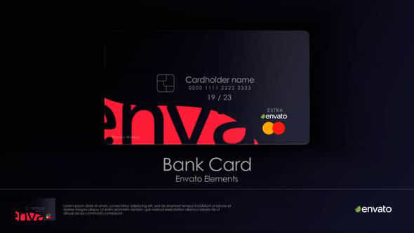 Bank Credit Card - VideoHive 48514317