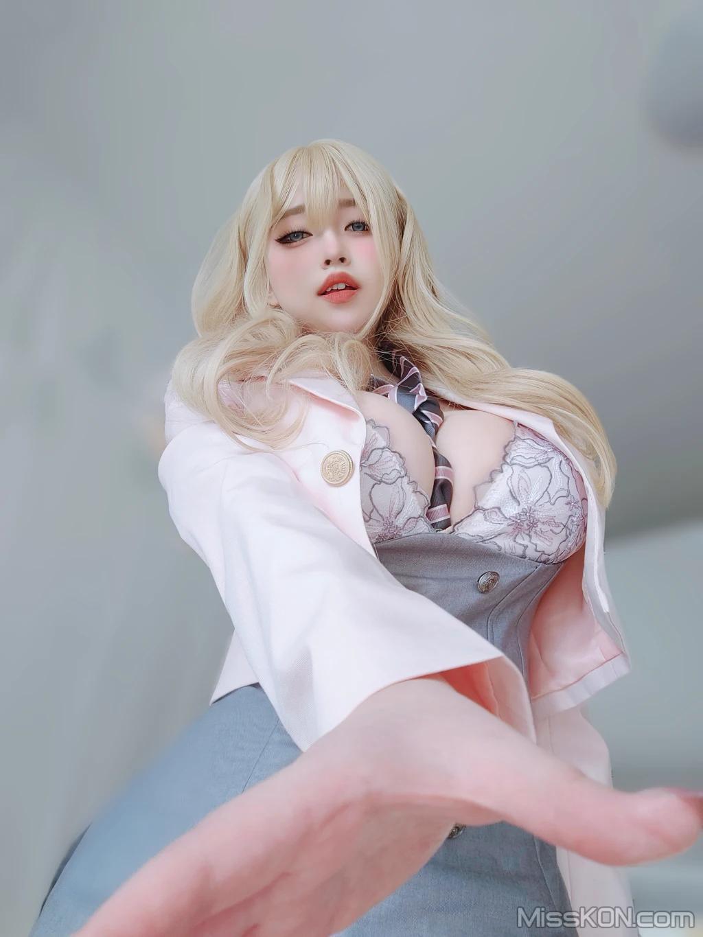 Coser@女主K: 催眠傲娇的前辈 (78 photos)(30)