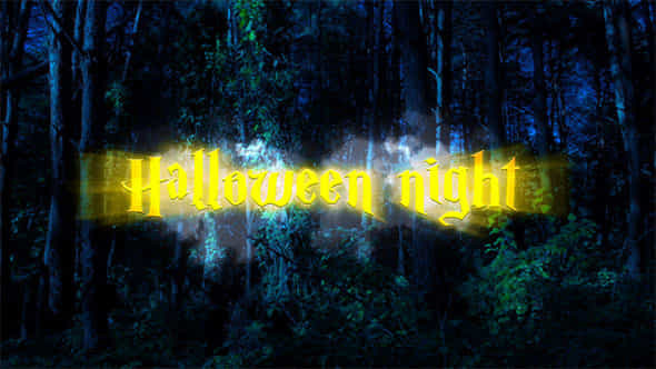 Halloween night - VideoHive 5650751