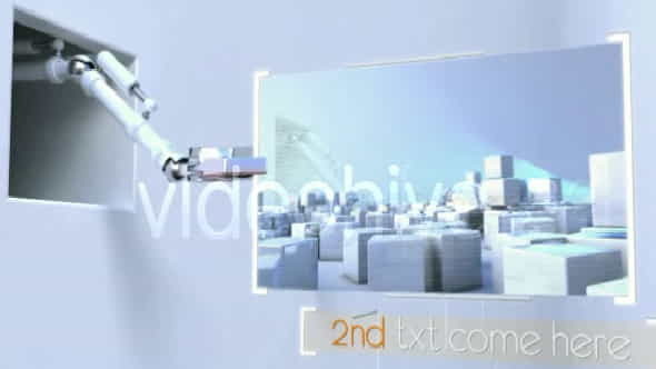 Robotic Wall Hands Slideshow - VideoHive 147256
