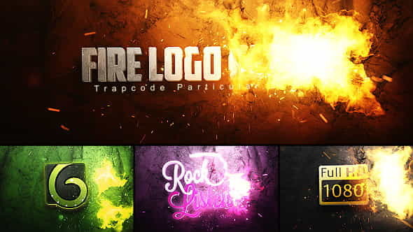 Fire Logo Reveal - VideoHive 11108111