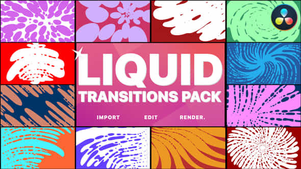 Liquid Transitions - VideoHive 40657322