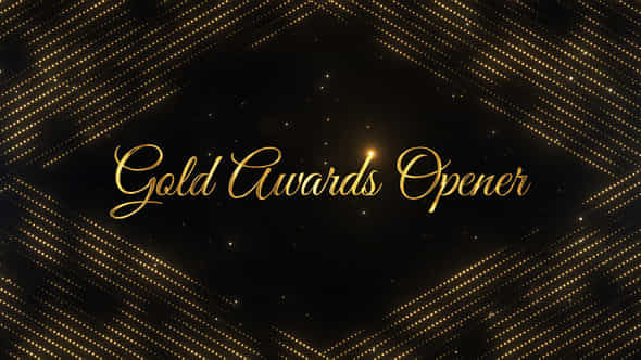 Golden Awards Opener - VideoHive 51772035