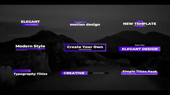 Simple Creative Titles - VideoHive 29655721
