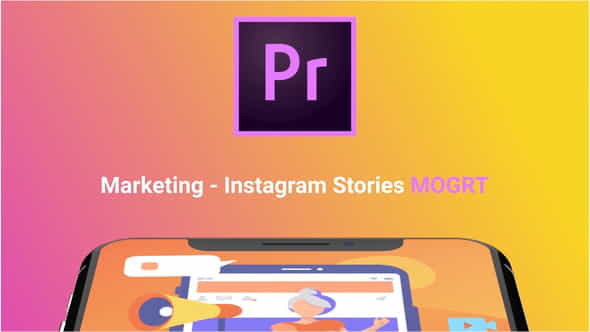 Instagram Stories About Marketing (MOGRT) - VideoHive 23859044