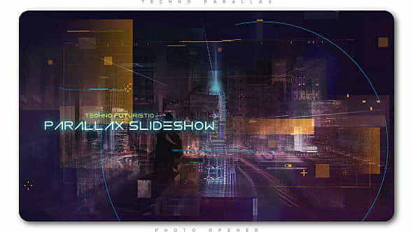 Techno Parallax Photo - VideoHive 21142048