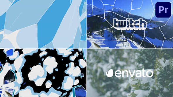 New Year Ice Logo For Premiere Pro - VideoHive 49598641