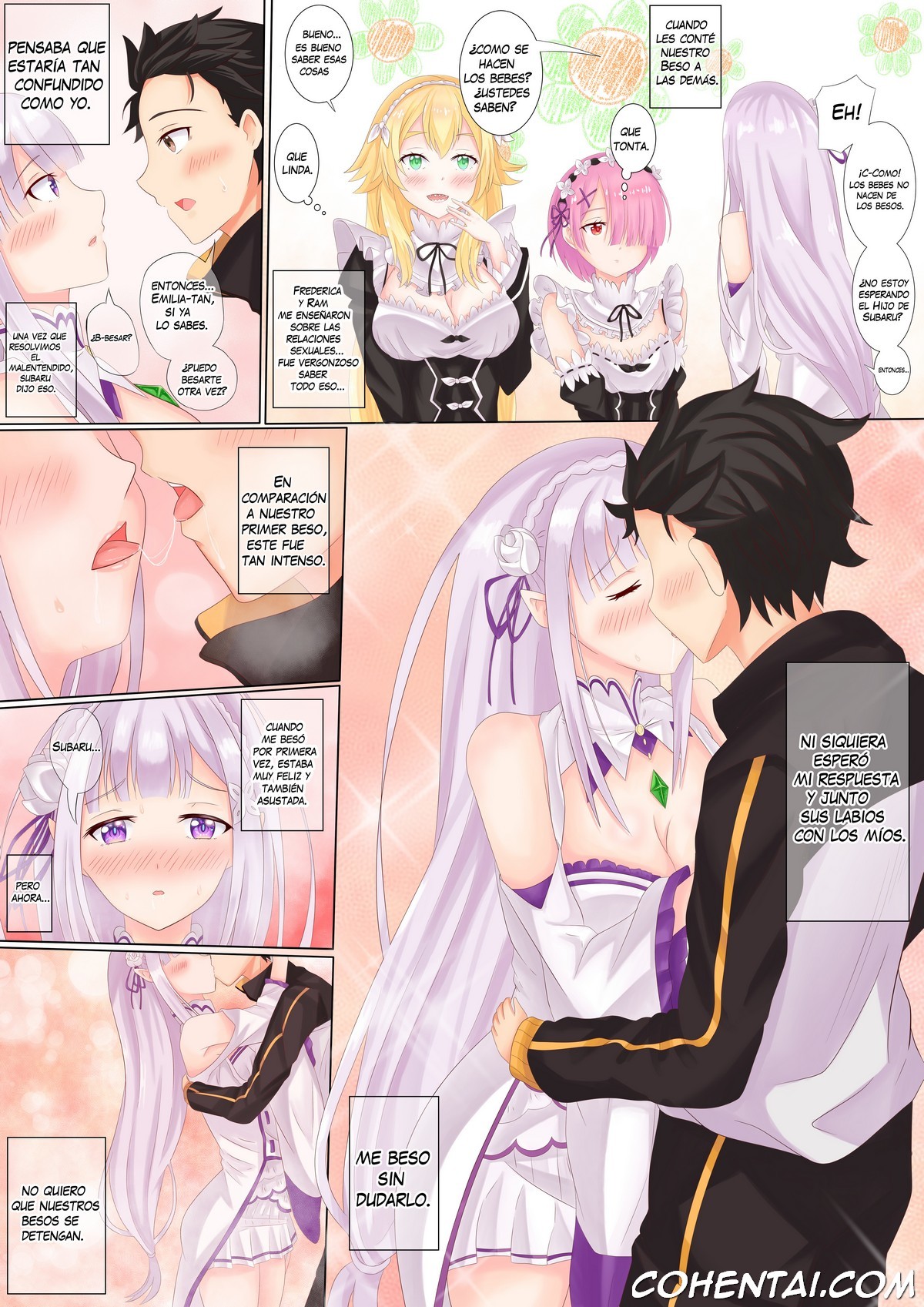 Mi amado caballero (Re:Zero kara Hajimeru Isekai Seikatsu) xxx comics manga porno doujin hentai español sexo 