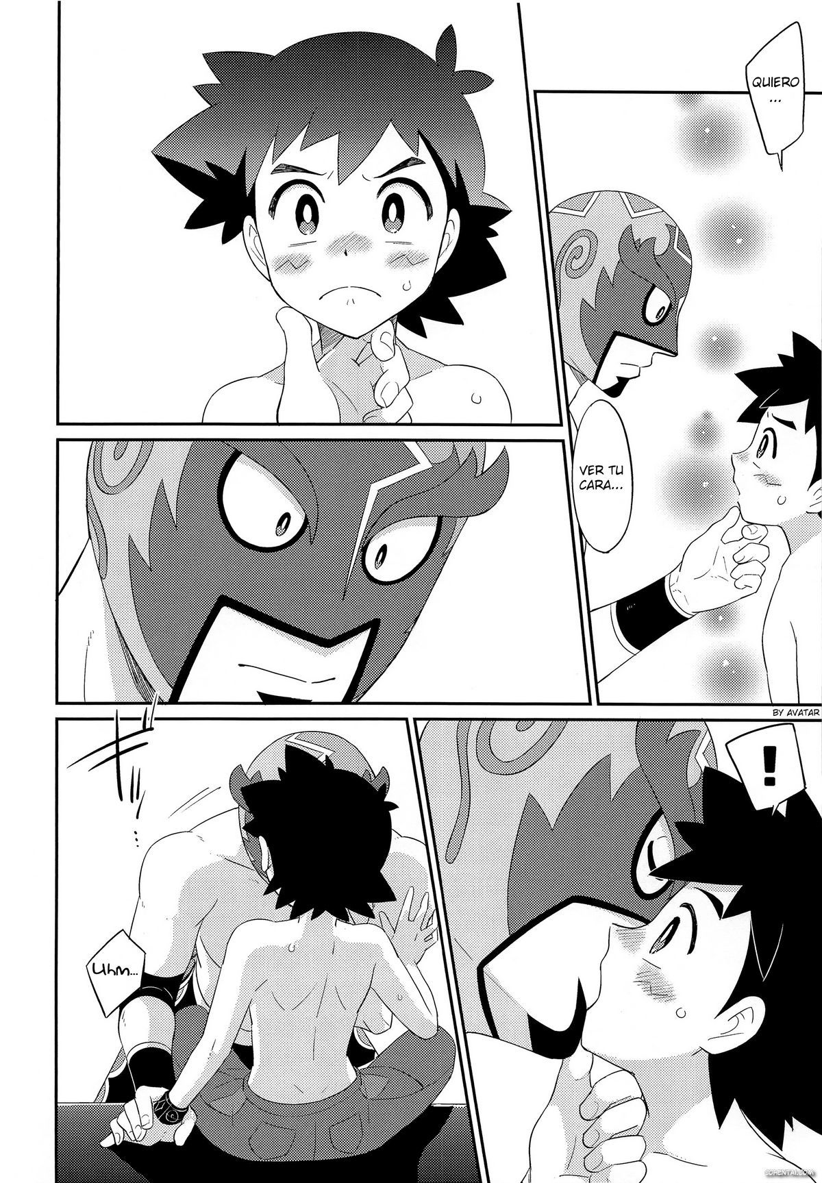 Nayameru-kun ni Knockout (Pokémon Sun and Moon) xxx comics manga porno doujin hentai español sexo 