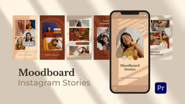 Moodboard Instagram Stories for Premiere - VideoHive 33495968