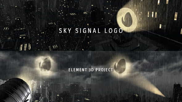 Sky Signal Logo - VideoHive 18870835