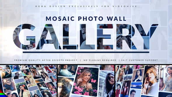 Mosaic Photo Gallery | Logo - VideoHive 31061347