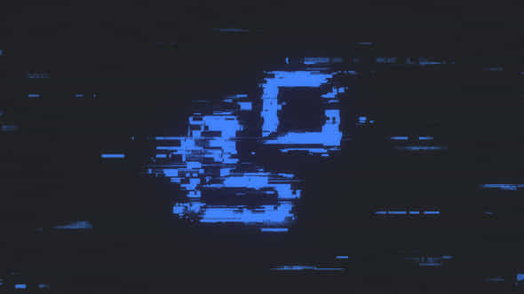 Dark Glitch Logo - VideoHive 46161907