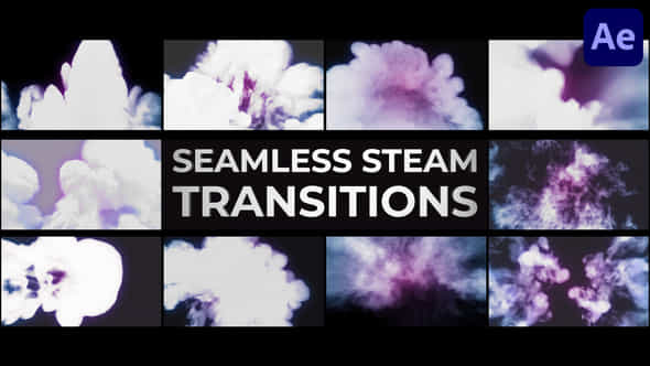 Seamless Steam Transitions For After Effects - VideoHive 49223931