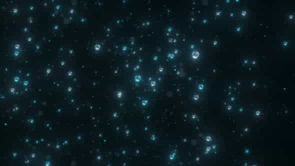 Air Bubbles Glowing Bokeh - VideoHive 34177184
