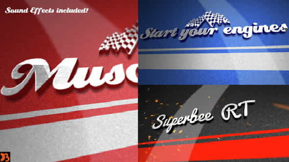 Start Your Engines 3 - VideoHive 15380045