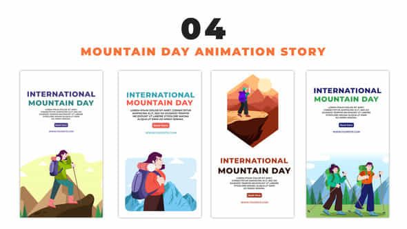 International Mountain Day - VideoHive 48626312