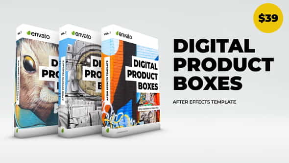 Product Boxes - VideoHive 23324623