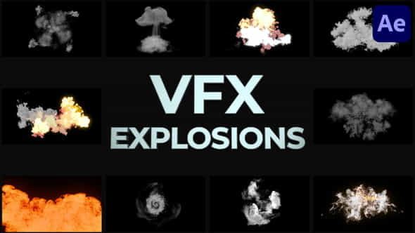 VFX Explosions for After Effects - VideoHive 38642447