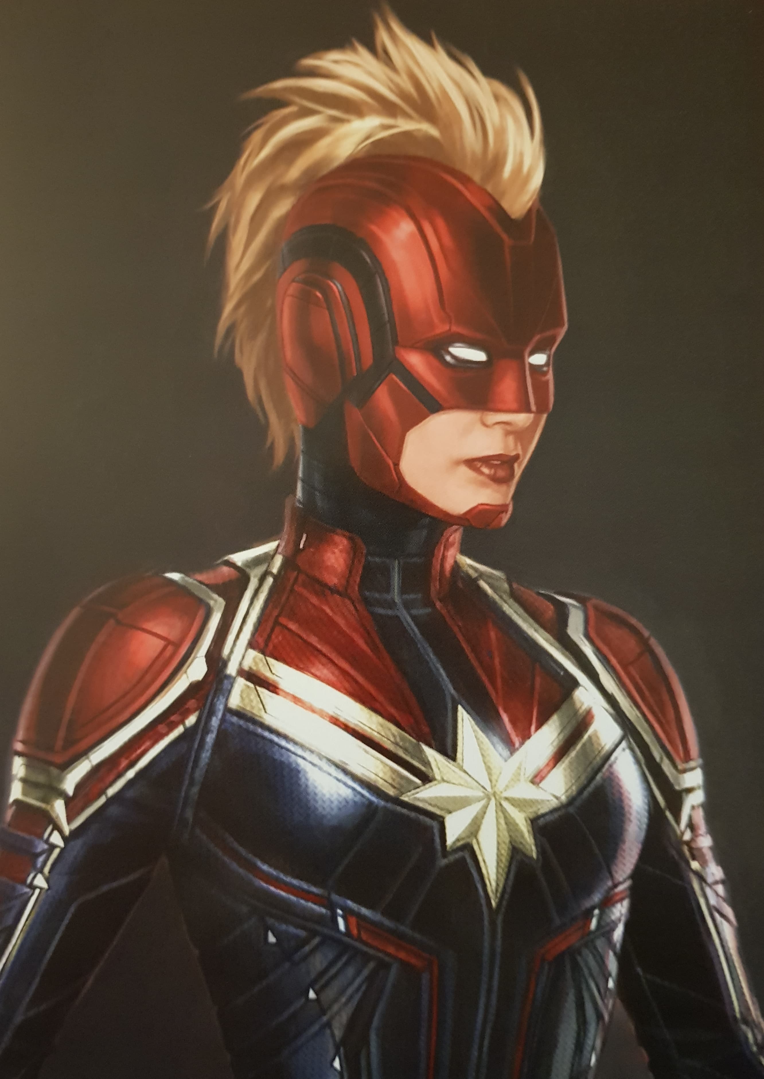 Captain Marvel Concept Art Features Some Crazy Alternate Suit Designs