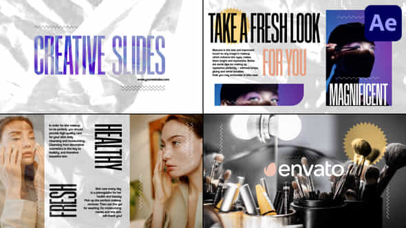 Creative Cut Slideshow For After Effects - VideoHive 54630622