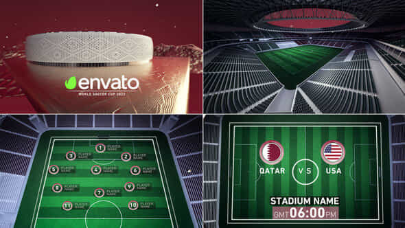 World Soccer Qatar - VideoHive 40950063