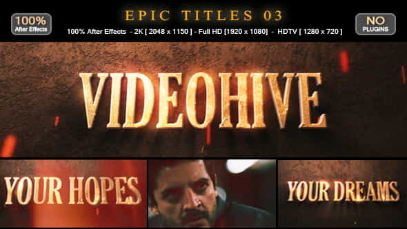 Epic Titles 03 - VideoHive 19823031