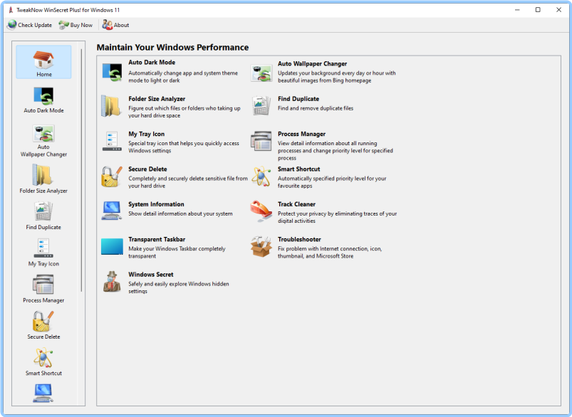 TweakNow WinSecret Plus! For Windows 10-11 V5.6.0 FC Portable XKxLiRvW_o