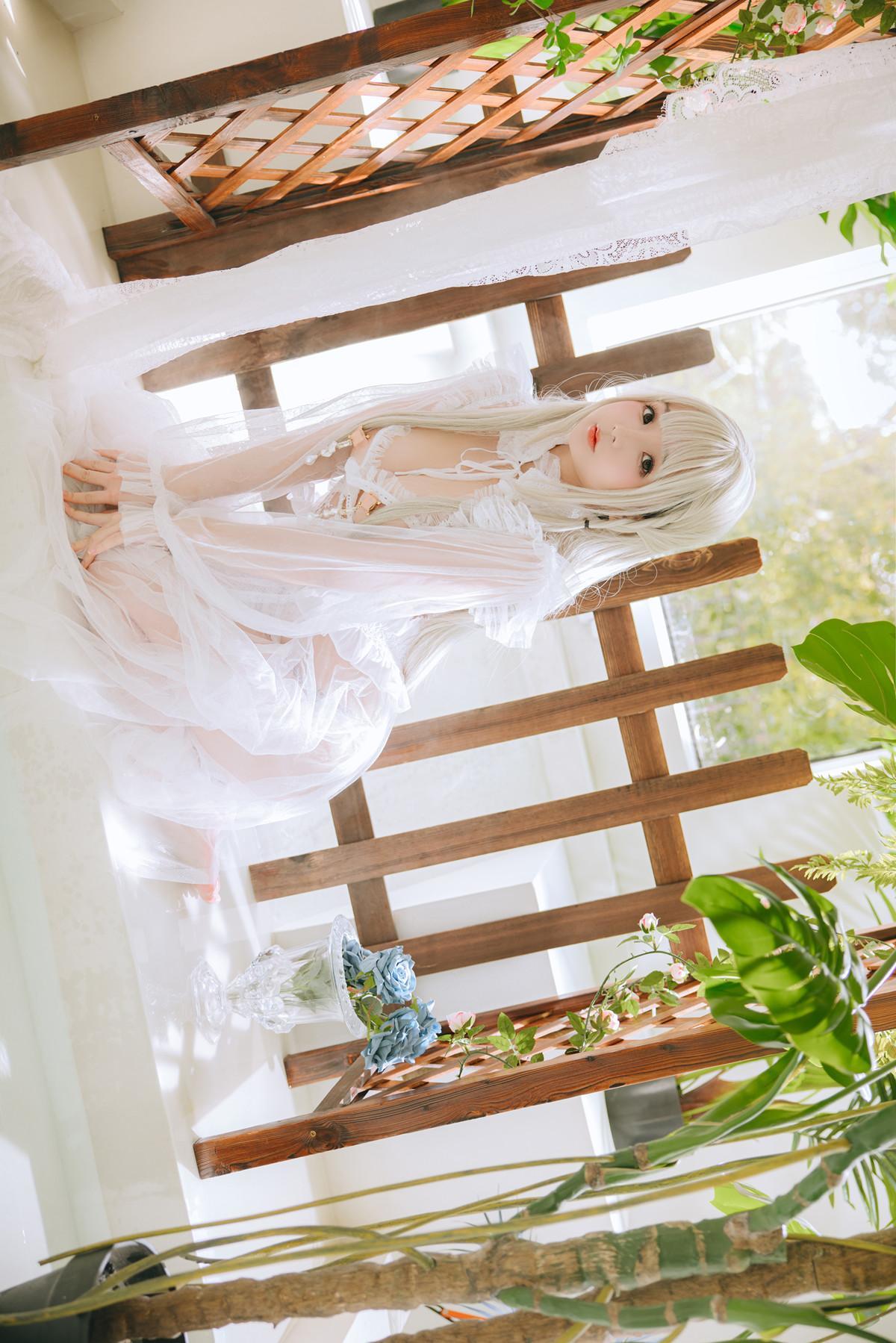 Cosplay Rinaijiao日奈娇 白纱衣 Set.02(3)