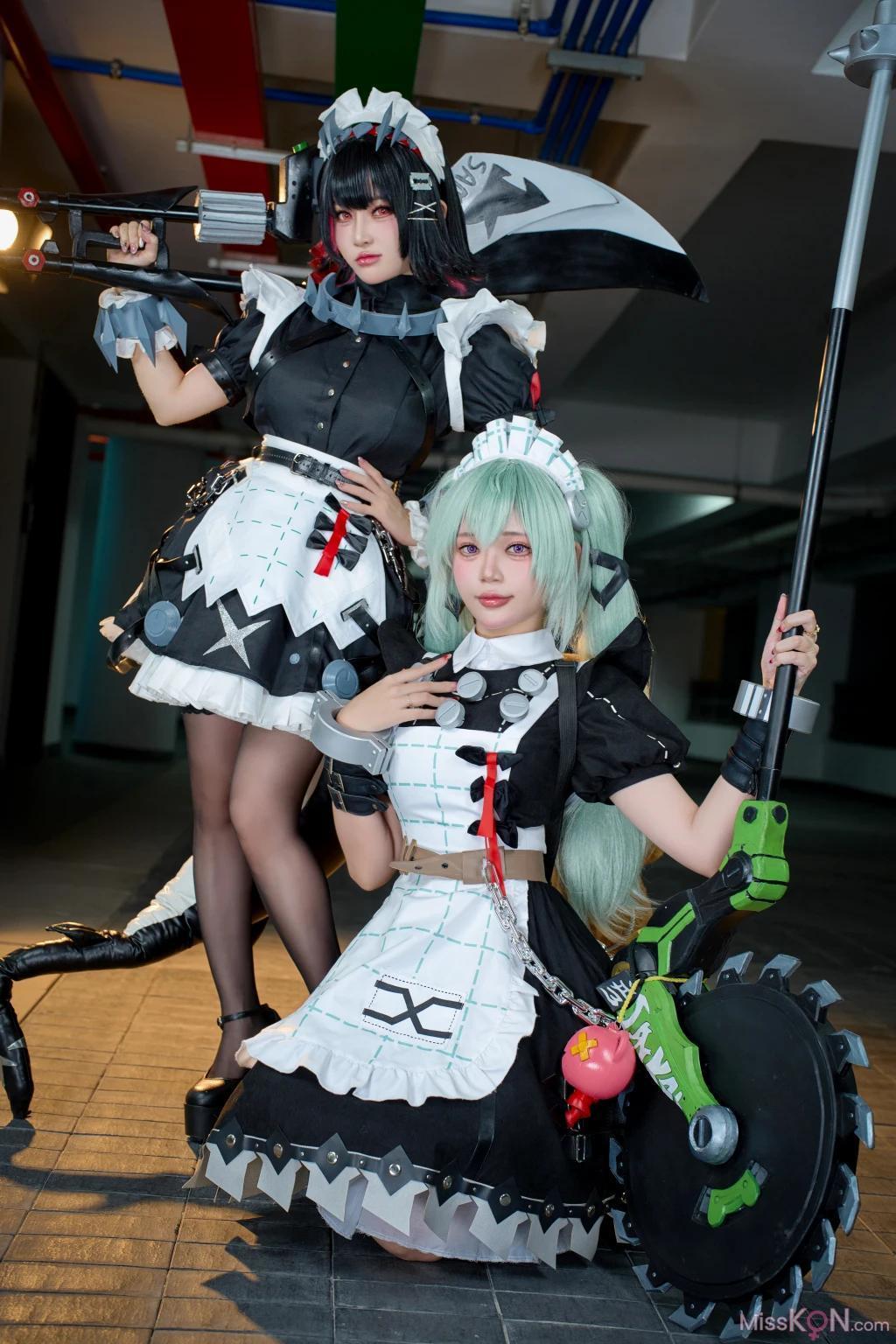 Coser@ZinieQ & Tiny Asa: Corin x Ellen Joe (21 photos)(12)