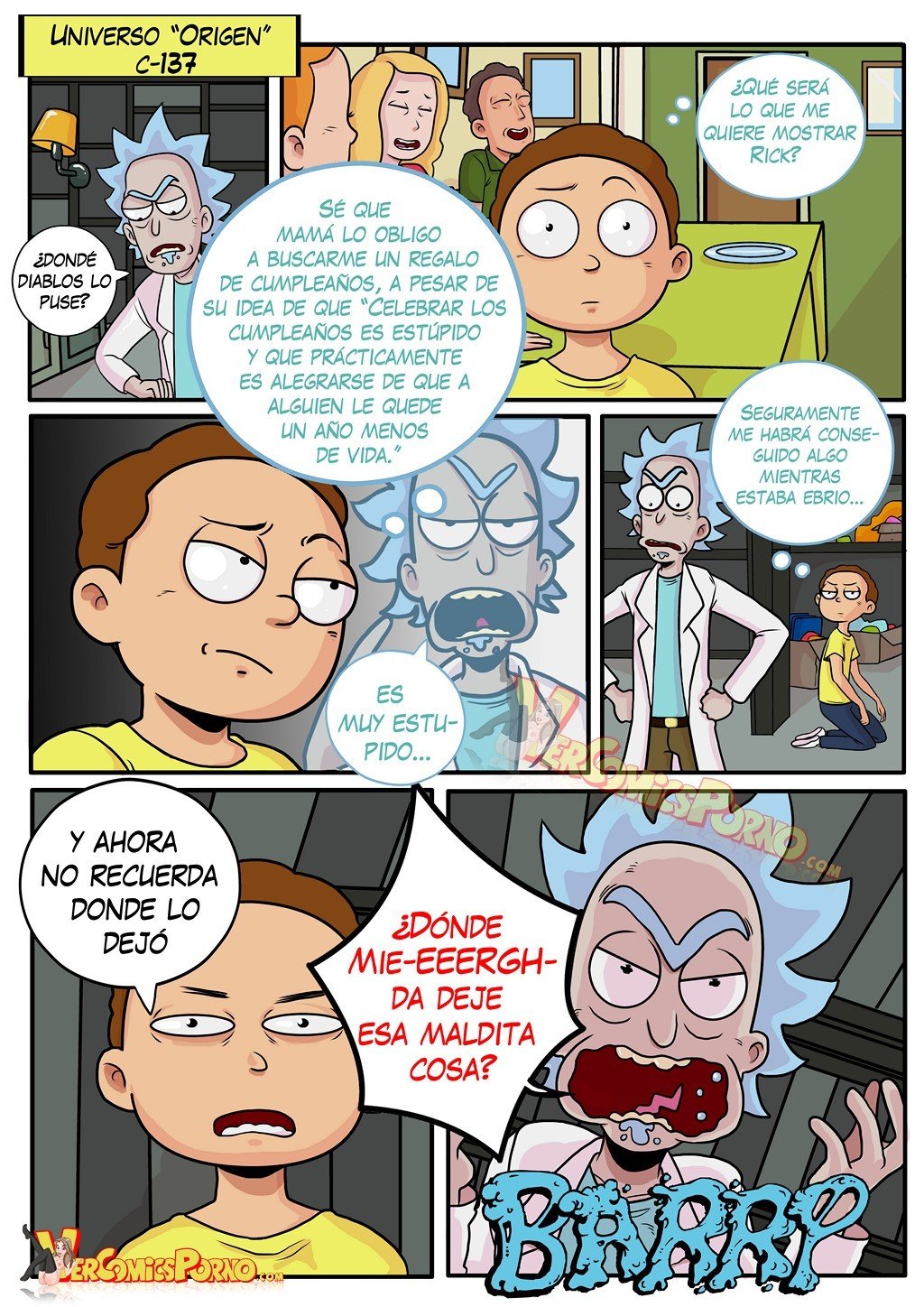 Rick & Morty Viaje de Placer - 1