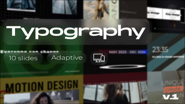 Typography 1 - VideoHive 46570706