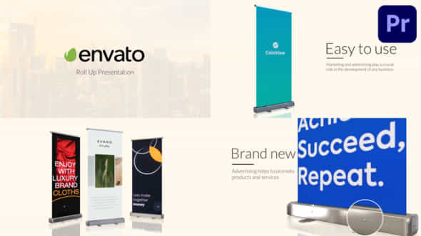 Roll Up Presentation - VideoHive 47697245
