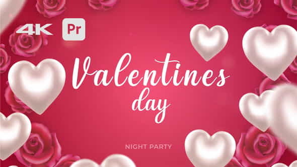 Valentines Day Intro | MOGRT - VideoHive 35574558