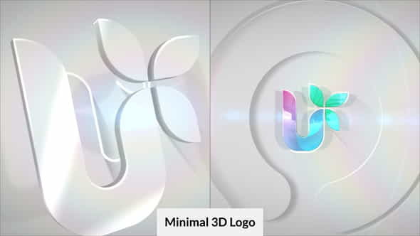 Minimal 3D Logo Reveal - VideoHive 30017933