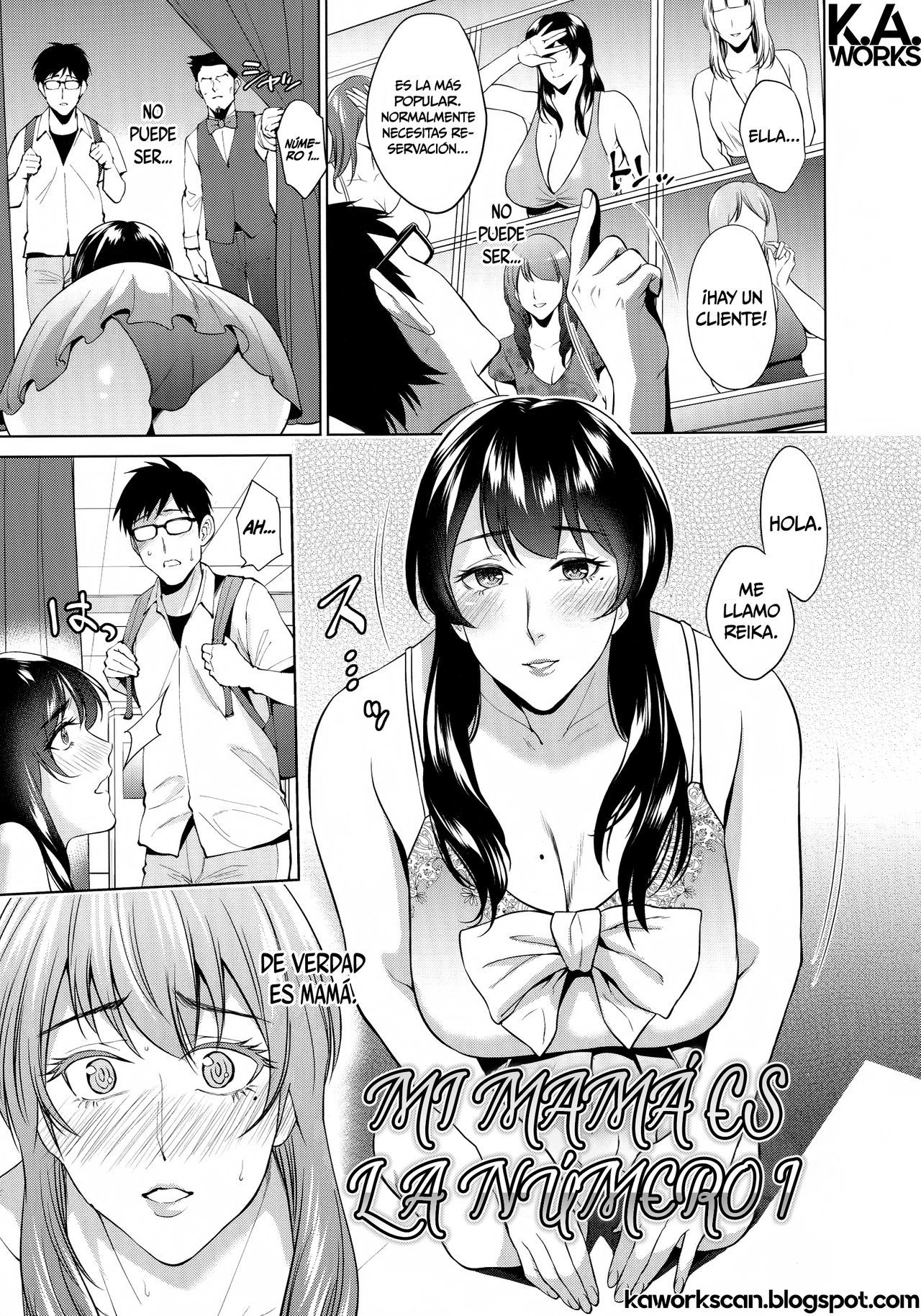 [Natsu no Oyatsu] Haha to Majiwaru Hi  El día que me conecté con mamá [Spanish] [K.A. Works]