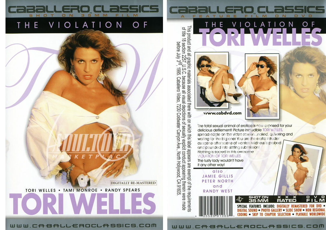 Violation Of Tori Welles / Изнасилование Тори Веллес (Caballero Home Video)  [1990 г., Classic, All Sex, Girl-Girl, Facial, DVDRip] (Tori Welles, Tami  Monroe, Jamie Gillis, Peter North, Randy Spears, Randy West) ::